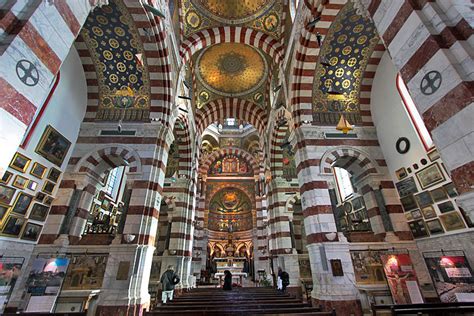 PHOTO: Interior of Notre Dame de la Garde Cathedral, Marseille, France