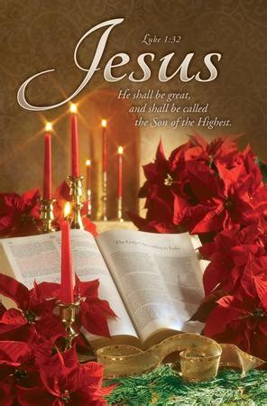 Christmas--Poinsettia, Bible, Candles Bulletins, 100 - Christianbook.com