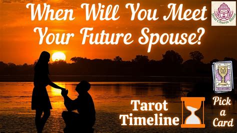 When Will You Meet Your Future Spouse💖⏳🔮pick A Card And Tarot Timeline⏳ 💍future Marriage Series