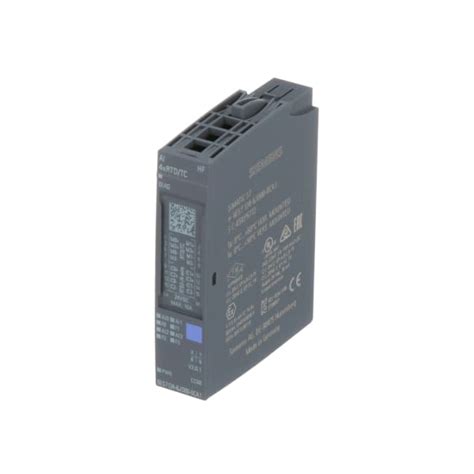 Siemens - 6ES71346JD000CA1 - Simatic Et 200Sp, Ai 4Xrtd/Tc 2-/3-/4-Wi - RS
