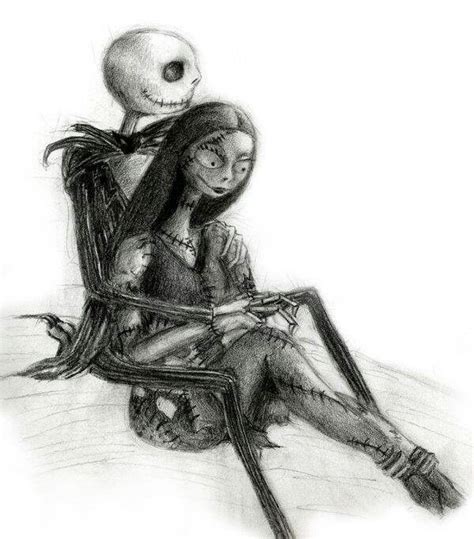 Jack And Sally Estilo Tim Burton Tim Burton Style Tim Burton Art Tim