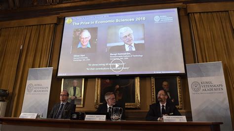 Nobel Prize in Economics Awarded - The New York Times