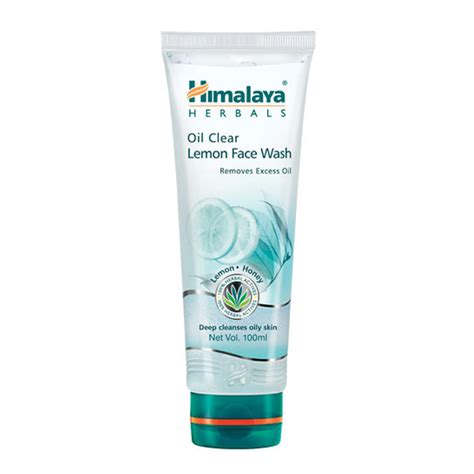 Himalaya Oil Clear Lemon Face Wash Removes Excess Oil Deep Cleanses