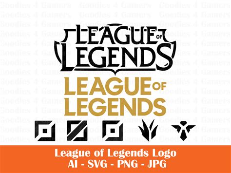 League of Legends Logo SVG File Digital Download Decal - Etsy