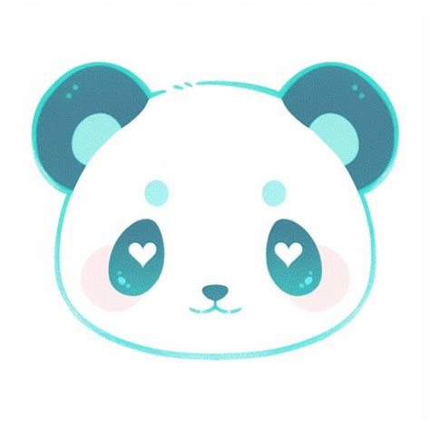 Premium Ai Image There Is A Panda Bear With A Heart On Its Nose