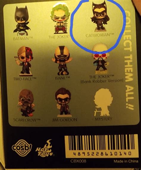 Hot Toys The Dark Knight Trilogy Cosbi Collection Blind Box Joker