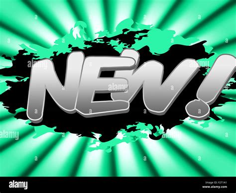 sign meaning   date  newly arrived stock photo alamy