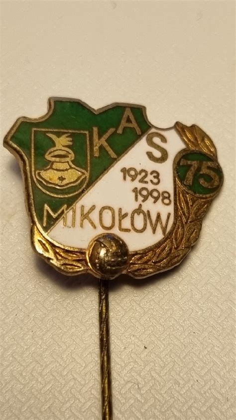 AKS MIKOŁÓW ODZNAKA KLUBOWA Brzesko Licytacja na Allegro Lokalnie