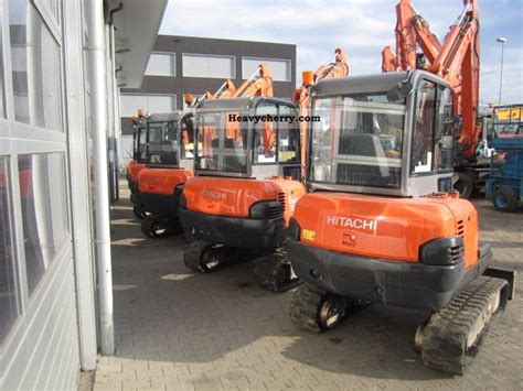 Hitachi ZX30 2007 Mini Kompact Digger Construction Equipment Photo And