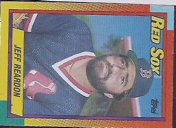 Topps Traded T Jeff Reardon Limited Edition Tiffany Ebay