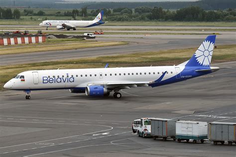 Belavia Ew Po Embraer Erj Lr Anna Zvereva Flickr