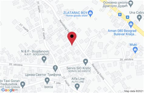 Kontakt Mapa Dr Milica Kotlajic Specijalisticka Pedijatrijska