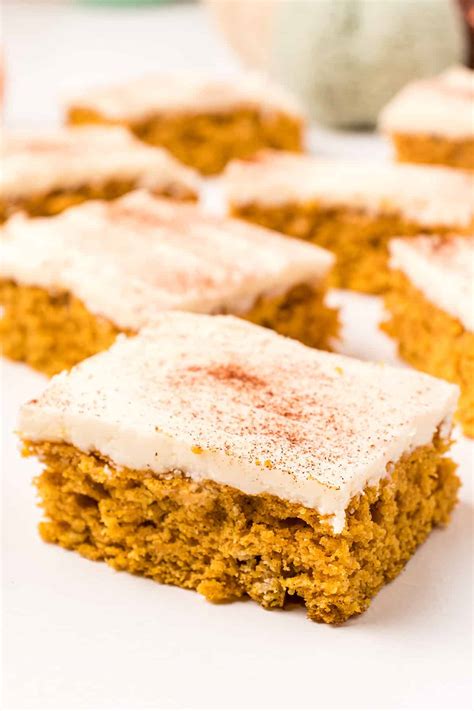 easy recipe pumpkin bars 10