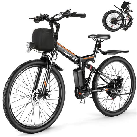 Gocio 500W Folding Electric Bike, 22 mph Electric Commuter Bike