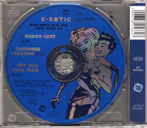 E Rotic Max Dont Have Sex With Your Ex CDM Eurodance 90 CD Shop