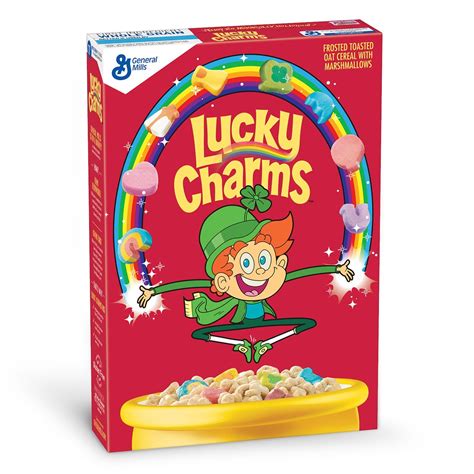 Lucky Charms Cereal Box