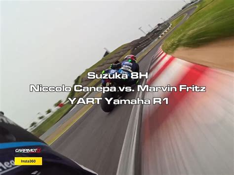 Onboard Suzuka 8H Niccolo Canepa Vs Marvin Fritz YART Yamaha R1 2 06 1