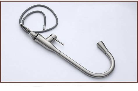 Luxury Pull Out The Kitchen Faucet Sink Faucet Hot And Cold Sink Faucet Copper Telescopic