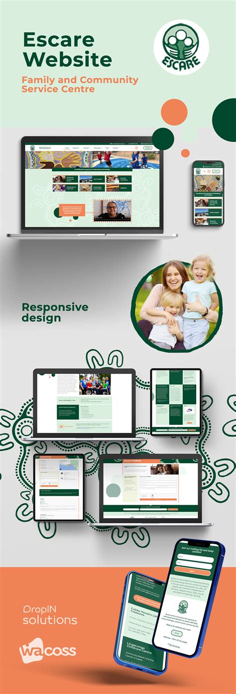 Escare Website – DropIN Solutions