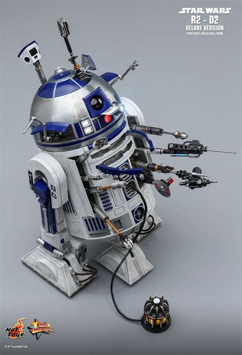 Toyhaven Hot Toys Mms Th Scale Star Wars R D Deluxe Version Cm Collectible Figure
