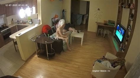 Watch Naked Girl Emily Kira Relax After Shower Dec 7 Naked People With Parsifal In Kitchen