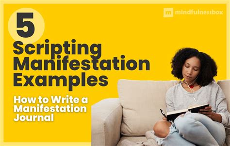 Scripting Manifestation Examples How To Write A Manifestation Journal