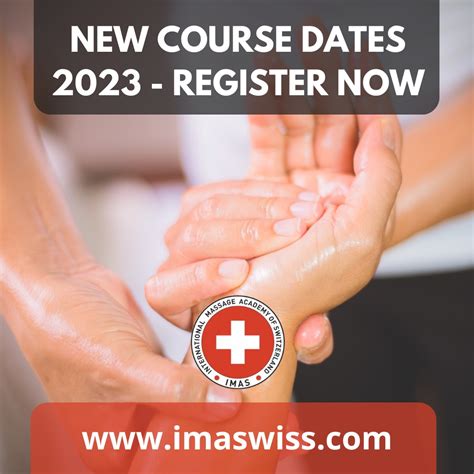 Upcoming Massage Courses 2023 International Massage Academy Of Switzerland Imaswiss