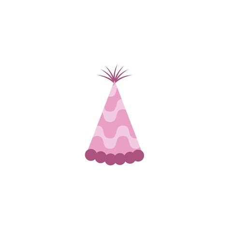 premium vector  pink party hat   pink hat