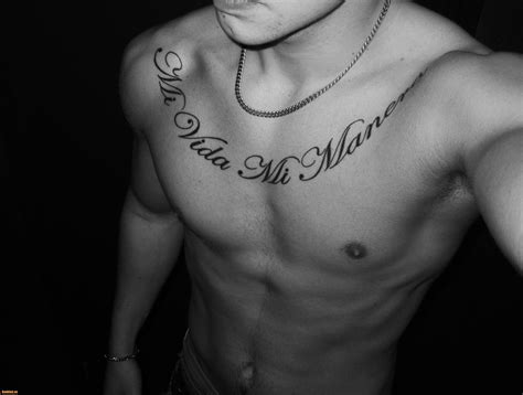 Tatuajes De Pecho Para Hombres Tumblr
