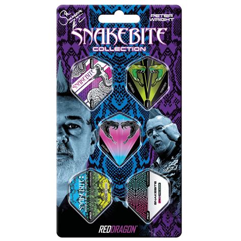 Red Dragon Snakebite Hardcore Flight Collection Dart Flights Dartshopper De