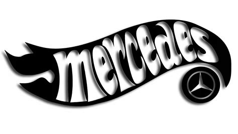 Naklejka MERCEDES hot wheels różne kolory za 9 zł z Szczecin Allegro pl 12988807048