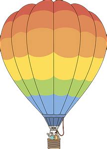150 Free Hot Air Balloon Clipart Images