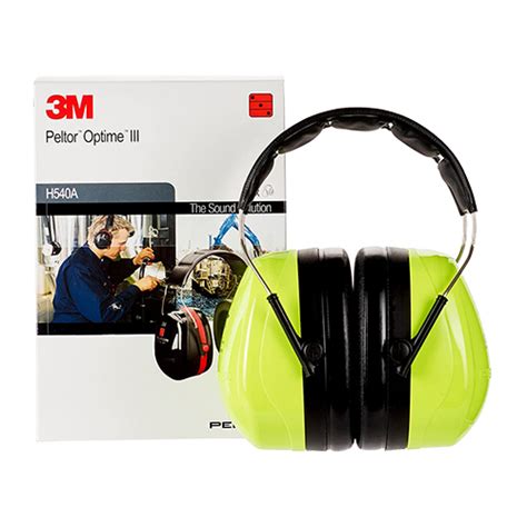 3M Peltor Optime III Hi-Viz kuulosuojaimet