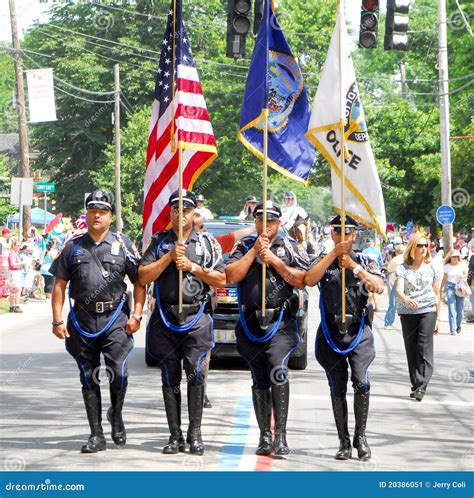 Providence Police Honor Guard Editorial Photo - Image: 20386051