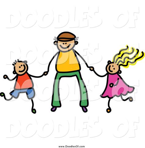 Father With Son And Daughter Clipart Clip Art Library