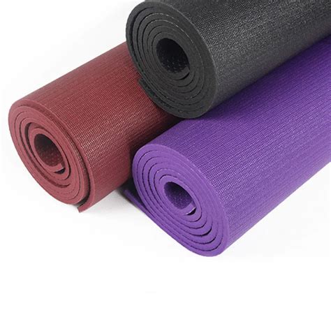 6mm Eco Friendly Non Slip High Density PVC Yoga Mat Fitness Gym Floor