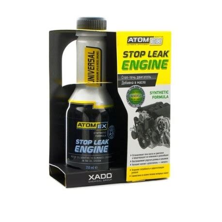 Stop Leak Engine - стоп-течь двигателя, добавка в масло AtomEx: цен...