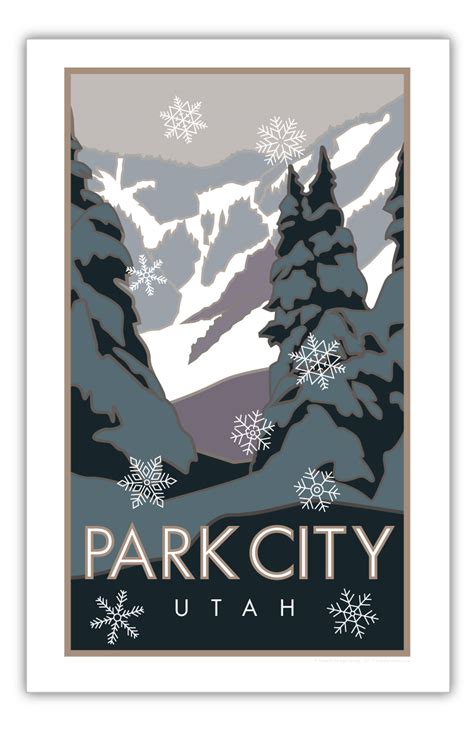 Park City, Utah - Poster - Travel Posters