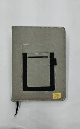 Grey A5 Pu Cover Notebooks Number Of Pages 208 At Rs 140piece In