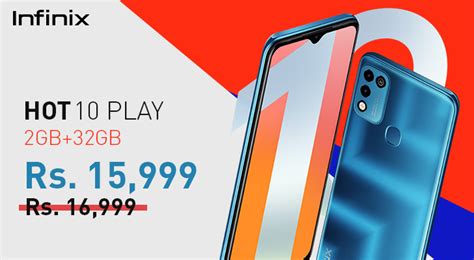 Infinix Hot Play Price In Pakistan Cut By Rs The Entry Level Infinix Now Starts At Rs