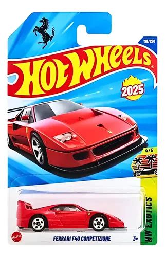 Hot Wheels Ferrari F Competizione Hw Exotics Vermelho Frete Gr Tis