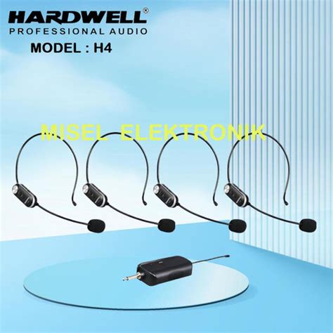 Jual Mic Wireless Headset Hardwell H H Original Microphone