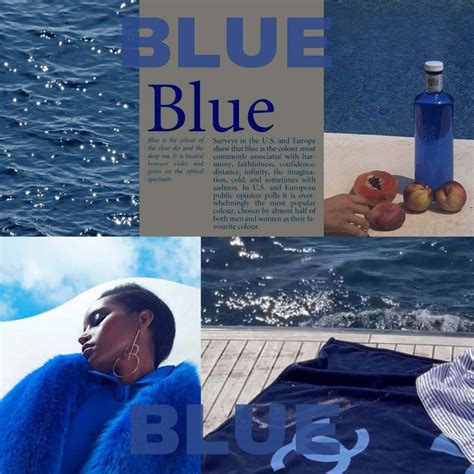 Blue Aesthetic Collage