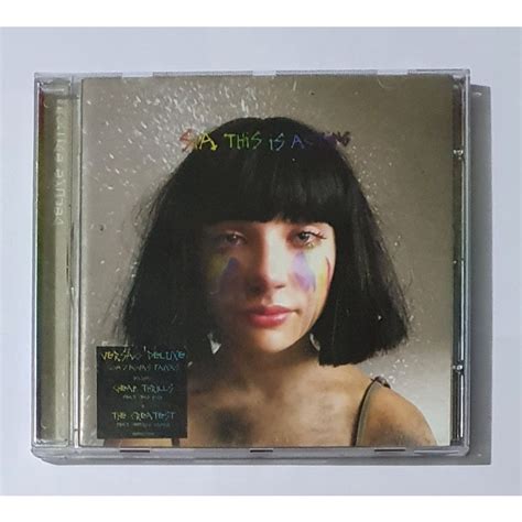 Cd Sia This Is Acting Deluxe Edition Shopee Brasil