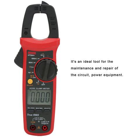 Eosnow Uni T Ut Handheld Digital Clamp Meter Auto Range True Rms Ac