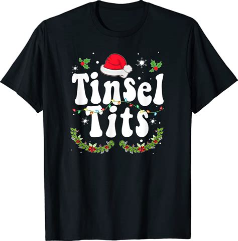 Couple Christmas Jingle Balls Tinsel Tits Classic Shirt