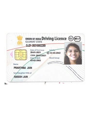 UNION OF INDIA Driving Licence, 48% OFF