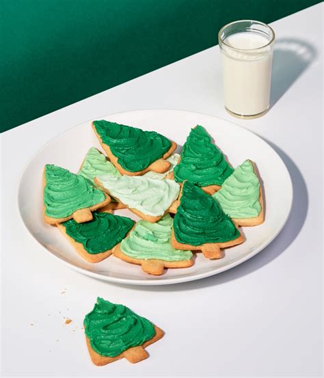 Sour Cream Sugar Cookie Trees New England