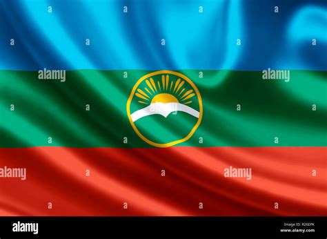 Karachay flag hi-res stock photography and images - Alamy