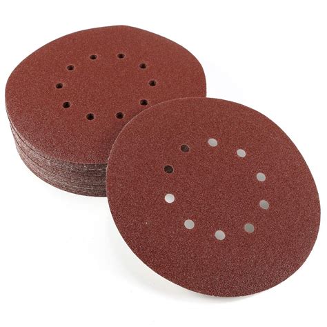 Lot De Disques Abrasifs Pour Ponceuse Bande Velcro Mm